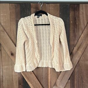 Cream Knit Women's Sweater